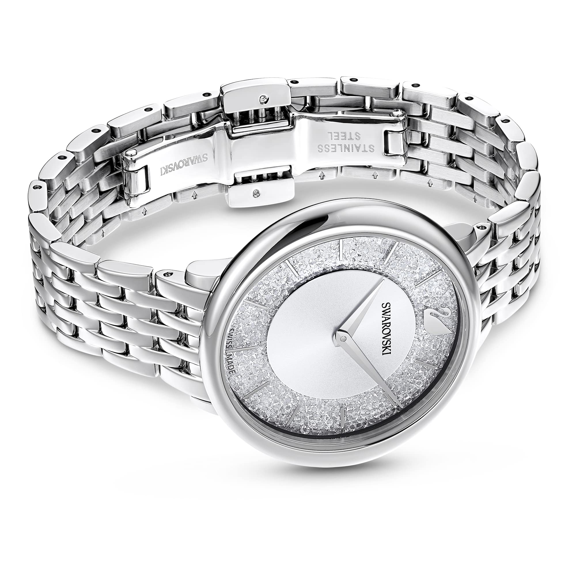 Swarovski Crystalline Glamorous Women's Watches - Elegant Crystal Watch for Women, Luxury Fashion Timepiece - Perfect for Parties, Weddings & Special Occasions