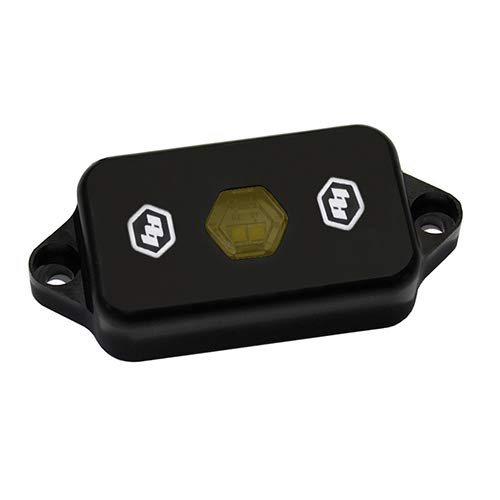 Baja Designs Amber LED Rock Lights for Off-Road Trucks & Jeeps - Waterproof Durable Rock Crawling Lights for Night Trail Riding & Off-Road Adventures