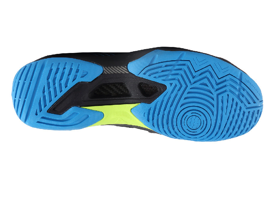 Victor PS9200II C Unisex Badminton Shoes - Lightweight Court Sneakers for Men & Women (Black/Blue) - Perfect for Indoor Sports, Badminton, Tennis & Gym Training
