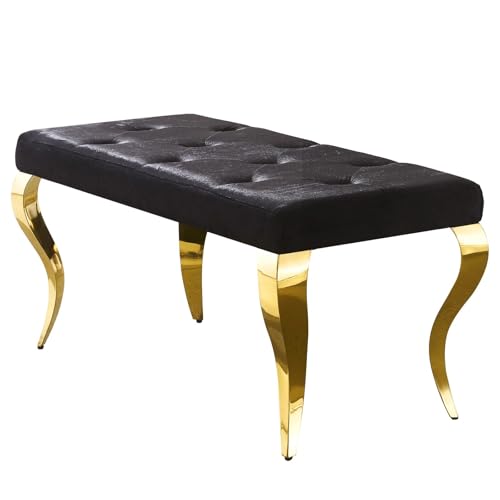 Black Cushion-gold Leg
