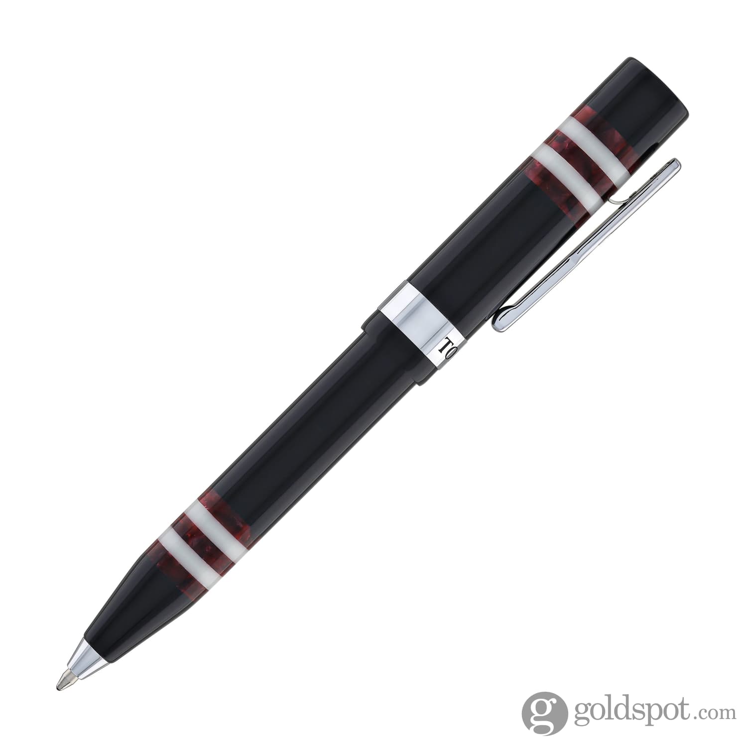 Conklin Toledo Burgundy Ballpoint Pen - Premium Writing Instrument for Office, Business & Gifts - Elegant Design for Professionals & Pen Collectors