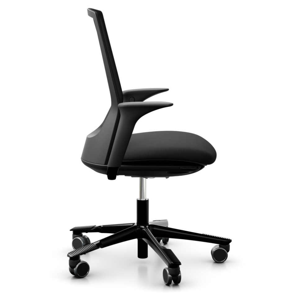 HAG FUTU Mesh Office Chair - Ergonomic Breathable Mesh Back Support, Adjustable Height & Tilt, Rolling Swivel Chair for Home & Office Workspace - Perfect for Long Hours Sitting, Gaming, and Computer Work