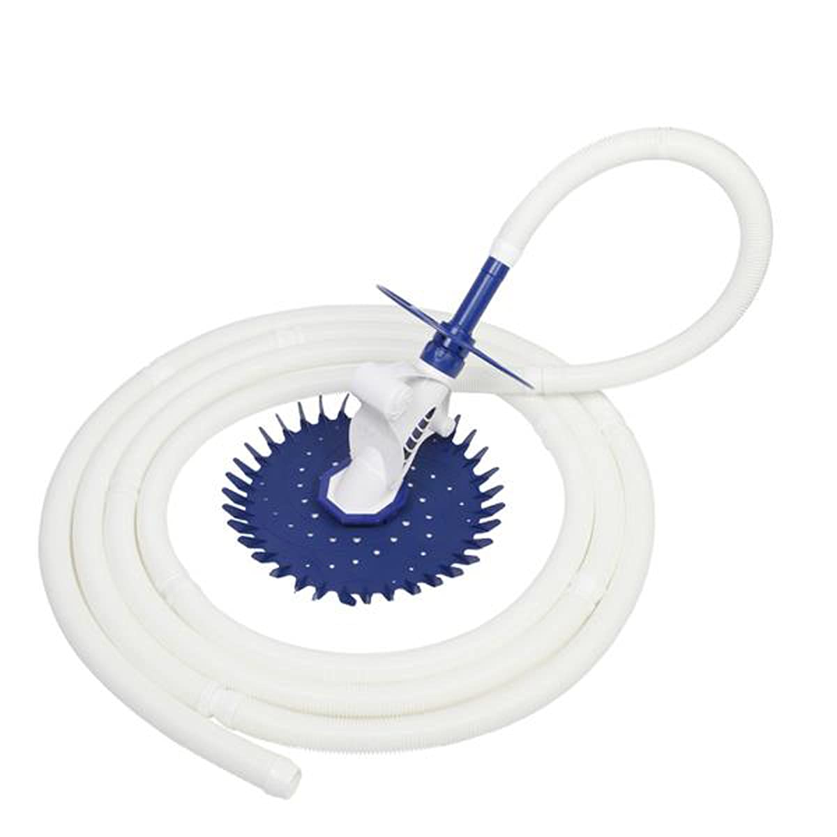 VMOPA Automatic Pool Vacuum Cleaner for Inground & Above Ground Pools - Suction-Side Swimming Pool Cleaner with 10 Durable White Hoses - Ideal for Indoor/Outdoor Pool Maintenance & Debris Removal
