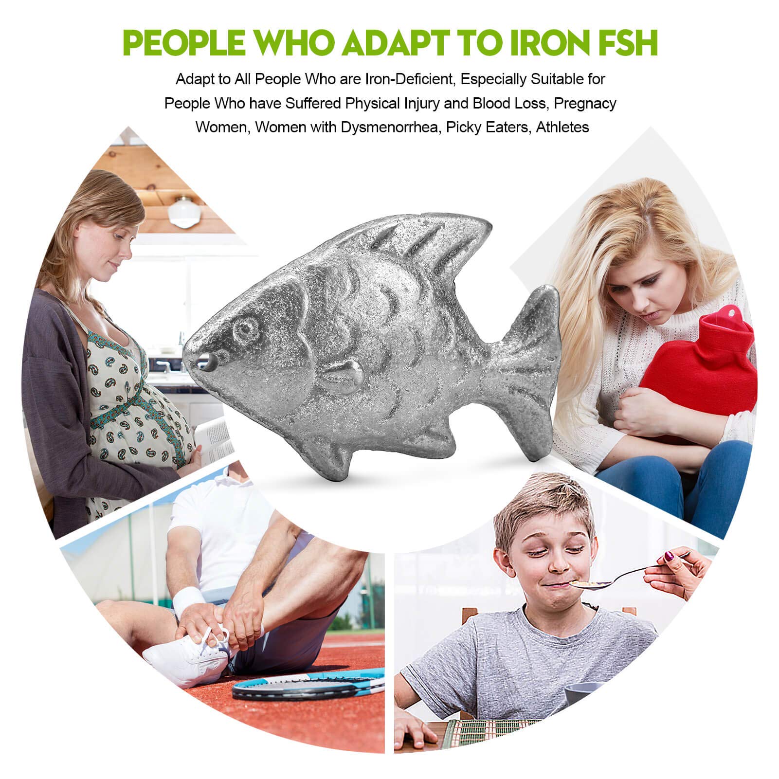 Iron Fish Cooking Tool - Natural Iron Supplement for Food & Water | Helps Iron Deficiency in Vegetarians, Pregnant Women & Kids | Perfect Mothers Day Gift | Healthy Cooking & Meal Prep Essential