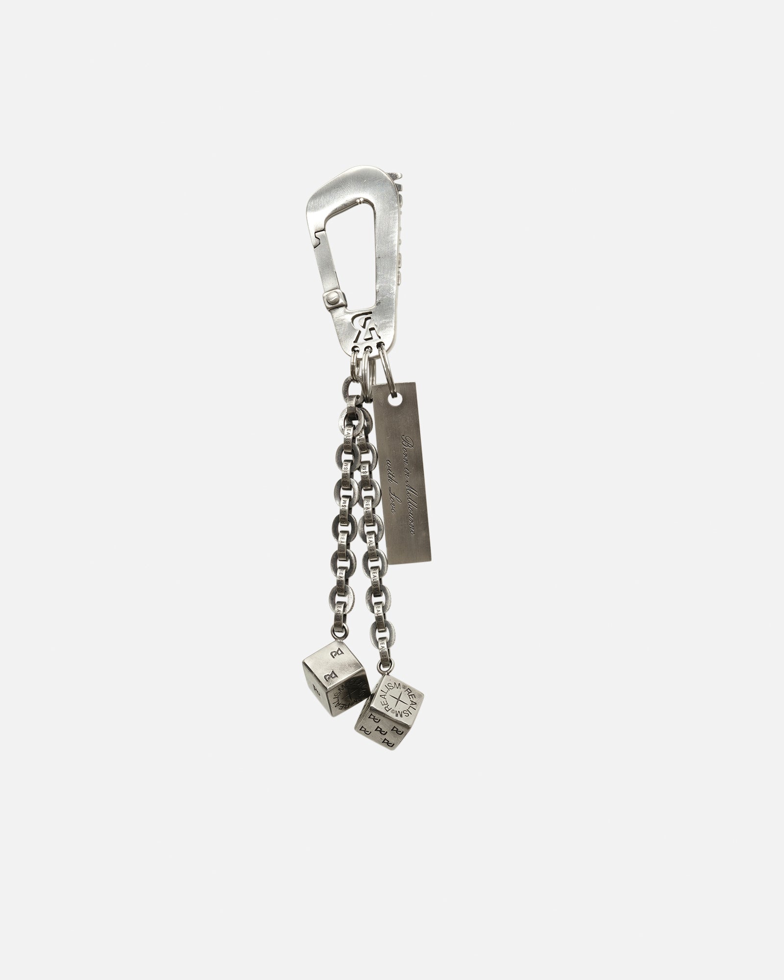 SSS Realism Hardpoint Keychain - Durable Metal Keyring for Keys, Carabiners & Outdoor Gear - Perfect for Hiking, Camping & Everyday Carry