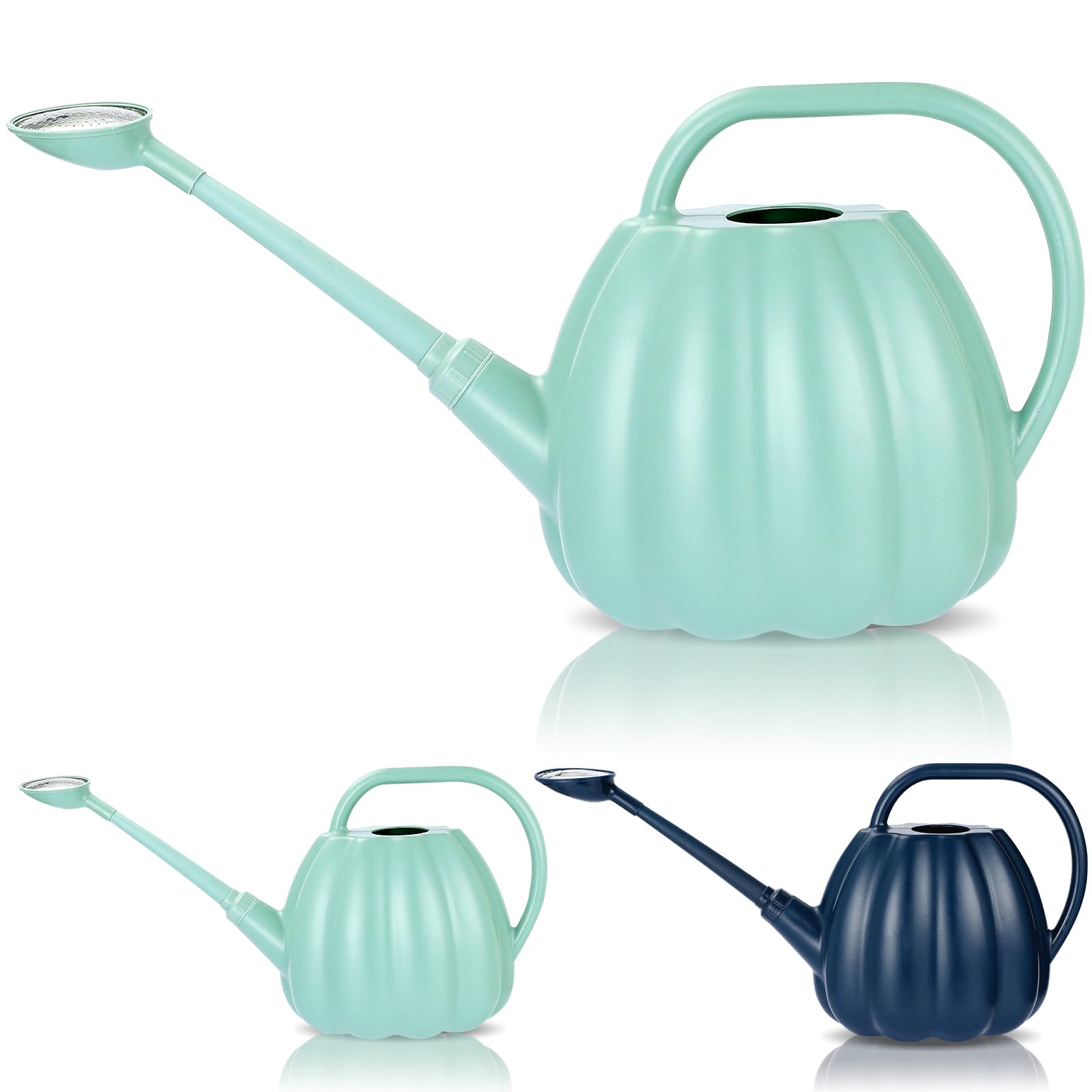 2.5 Gallon Large Watering Can for Indoor & Outdoor Plants - Long Spout with Adjustable Sprinkler Head - Perfect for Garden, Lawn, Flower Beds, Houseplants & Potted Plants - Ideal for Watering Trees, Shrubs, Seedlings & Delicate Flowers