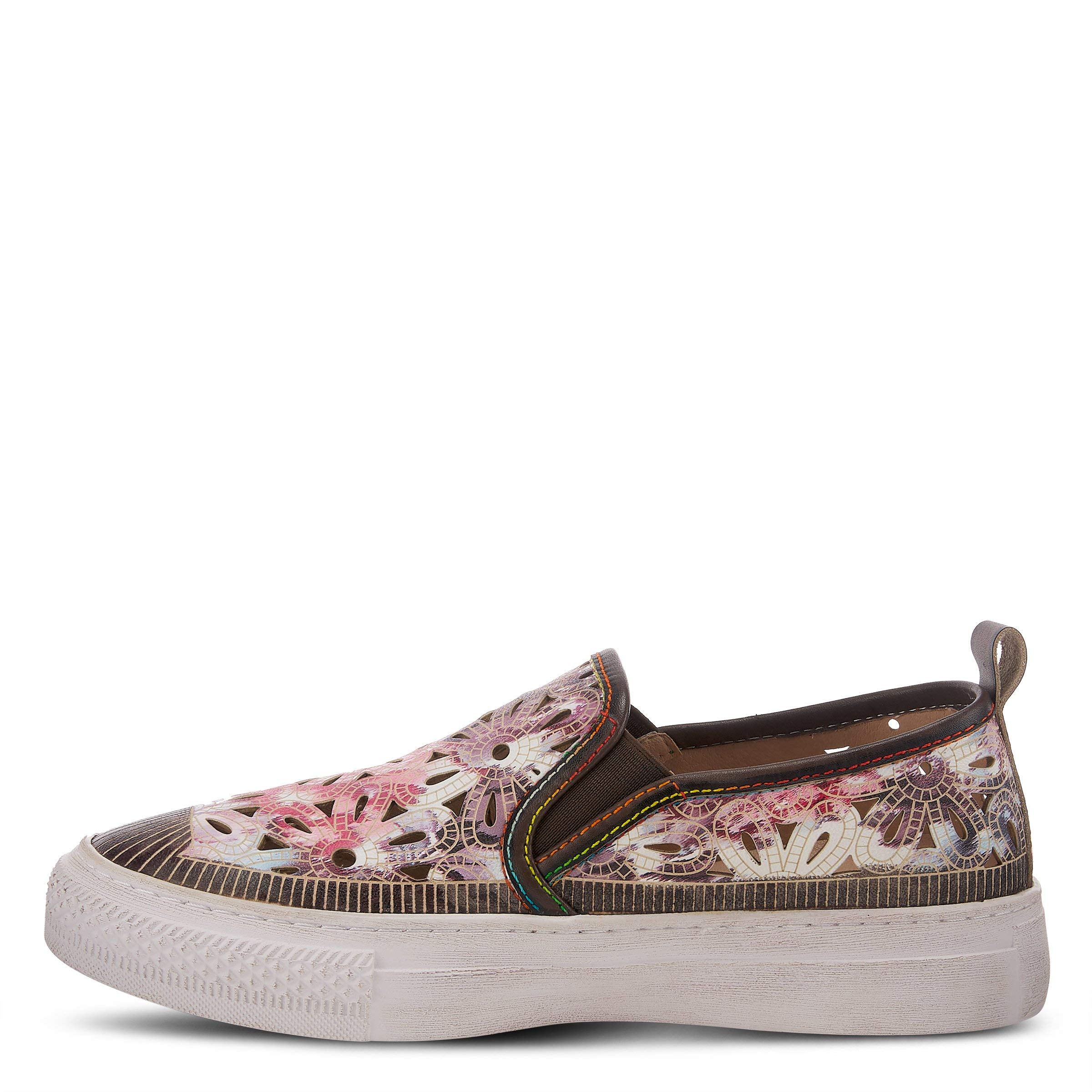 Spring Step L'Artiste Women's Denofeden Comfortable Slip-On Sneakers - Casual Walking Shoes for Women with Memory Foam, Fashionable Work Shoes for Nurses & Teachers