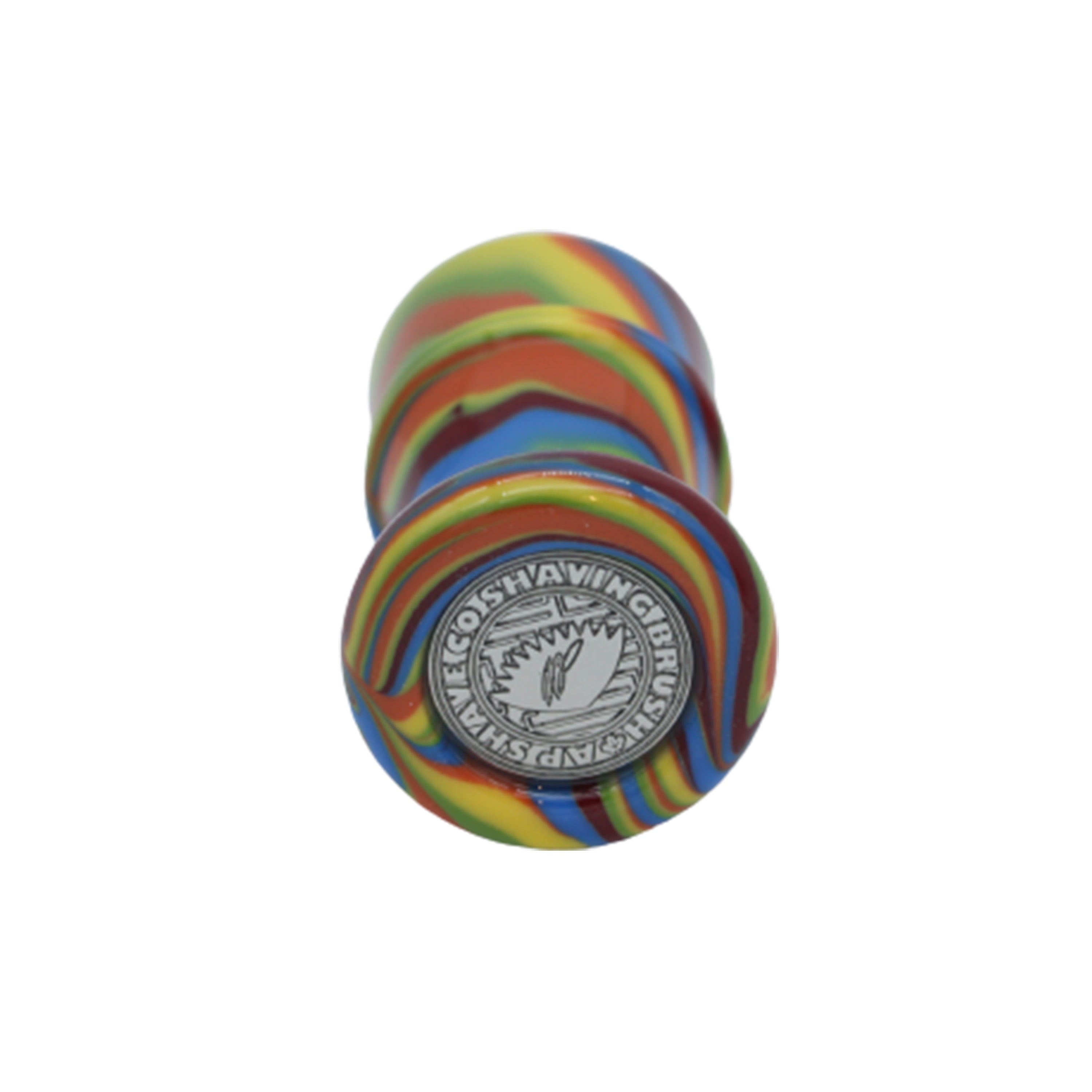 Premium Handcrafted Disco Shaving Brush Handle - Fits 24mm & 26mm Knots - Perfect for Wet Shaving & Grooming Gifts - Luxury Bathroom Accessory for Men
