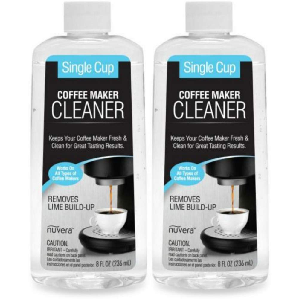 Single Cup Coffee Maker Cleaner - Descaler & Stain Remover for Keurig, Nespresso & More | Perfect for Home & Office Use