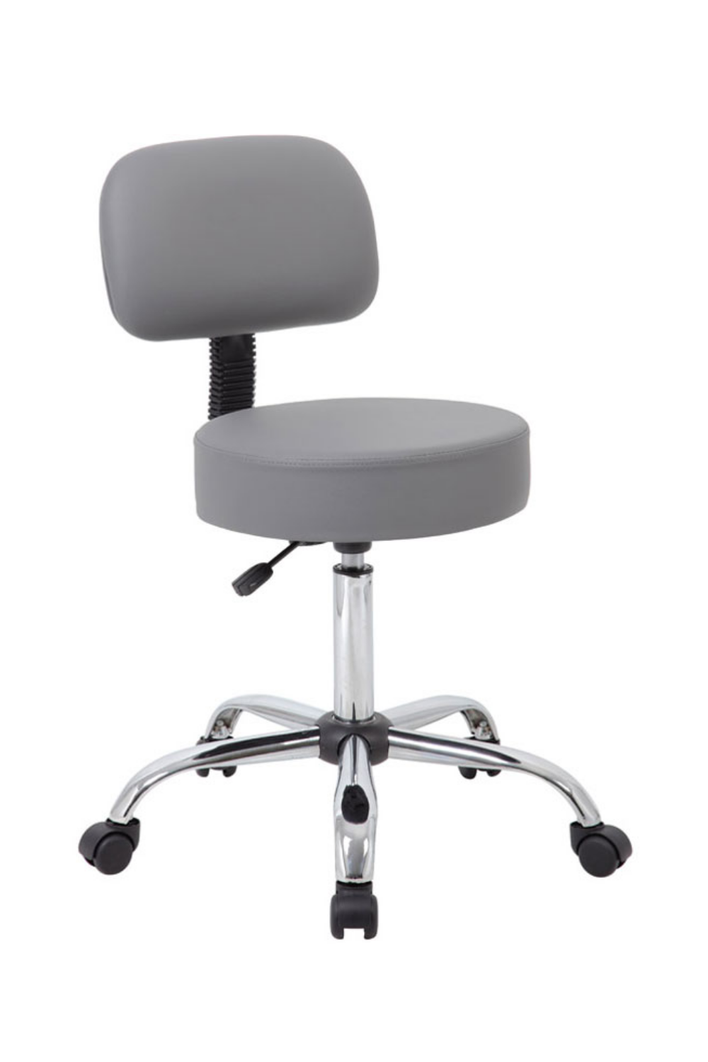 Ergonomic Adjustable Back Stool B245 - Comfortable Office Chair with Lumbar Support for Home & Workspace - Perfect for Desk Work, Gaming, and Study Sessions
