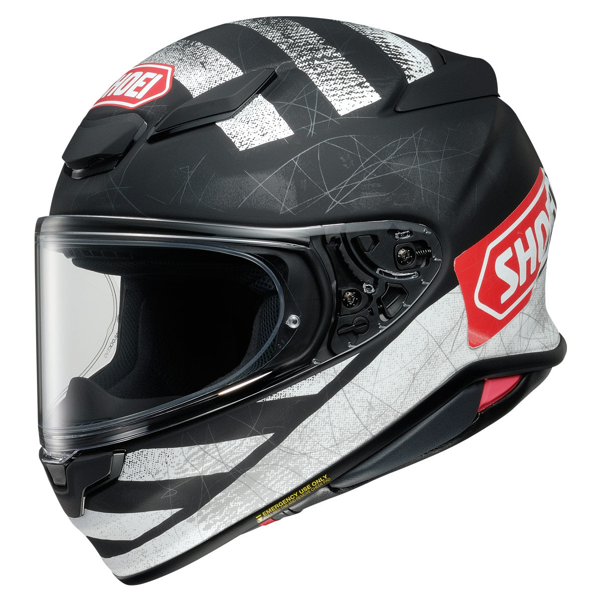Shoei RF 1400 Scanner Helmet - Premium Motorcycle Full Face Helmet with Advanced Safety Features for Men & Women - Perfect for Street Riding, Racing & Commuting