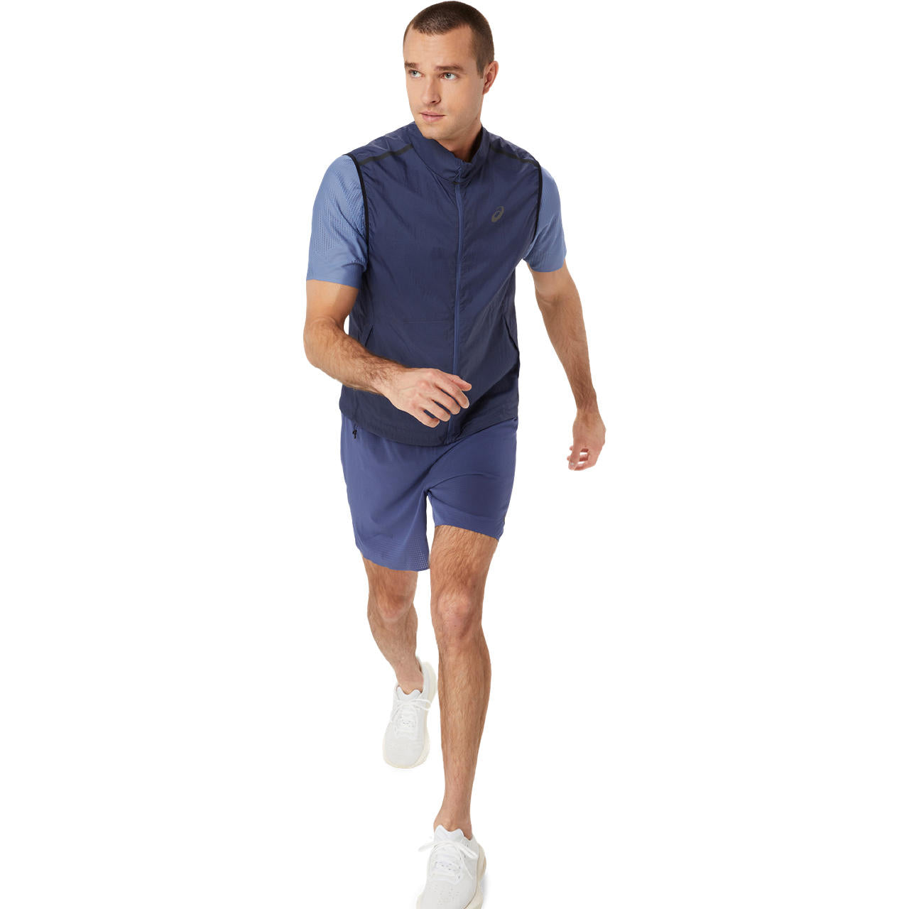 ASICS Men's Metarun Packable Running Vest - Lightweight Breathable Windproof Jacket for Outdoor Jogging, Hiking & Travel