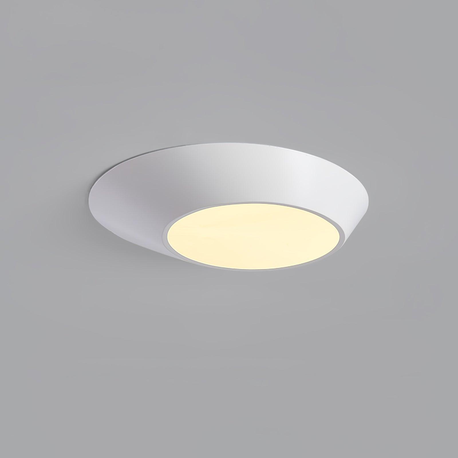 Modern Angled Ceiling Light Fixture - Adjustable LED Flush Mount for Kitchen, Bedroom & Hallway - Energy Efficient Indoor Lighting Solution