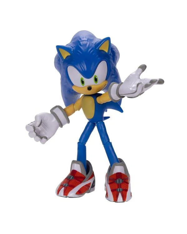 Sonic the Hedgehog 5-Inch Action Figure - Sonic Prime Series - Collectible Toy for Kids & Fans - Perfect for Display, Play, and Gifts