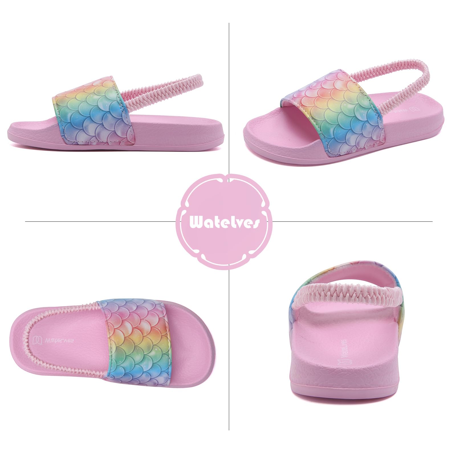 **WateLves Kids Water Shoes - Toddler Boys & Girls Swim Sandals for Beach, Pool & Outdoor Play - Non-Slip Aqua Slippers for Summer Activities**