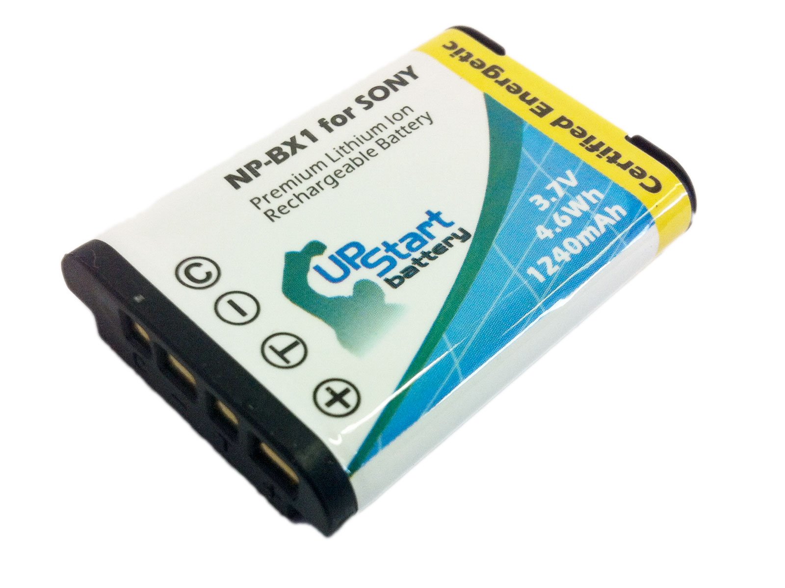 2 Pack Sony NP-BX1 Battery & Charger - 1240mAh for DSC-WX300/B - Travel & Photography