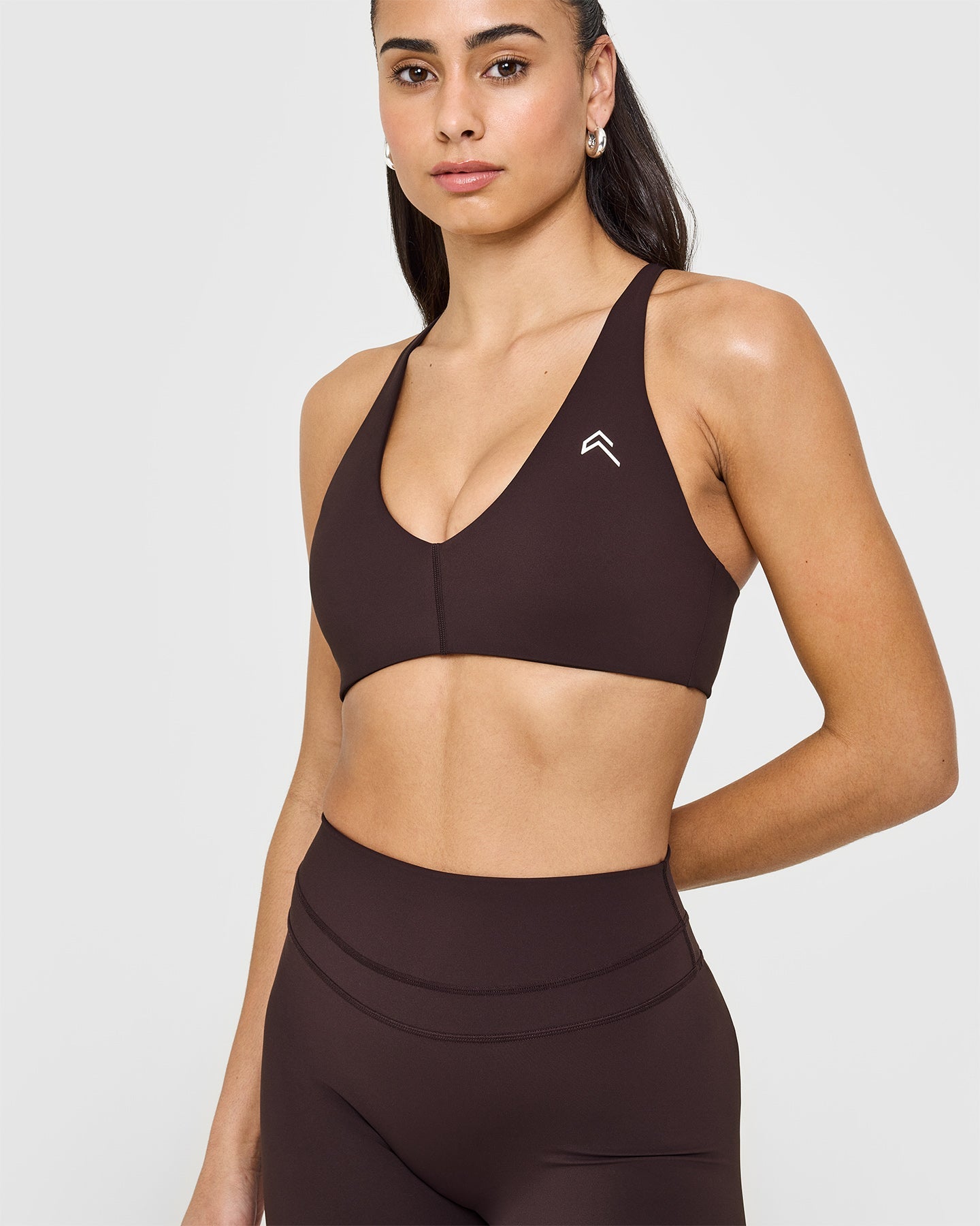 Seamless Wireless Micro Bralette - Soft Comfort Bra for Women in Plum Brown | Perfect for Yoga, Lounge & Everyday Wear