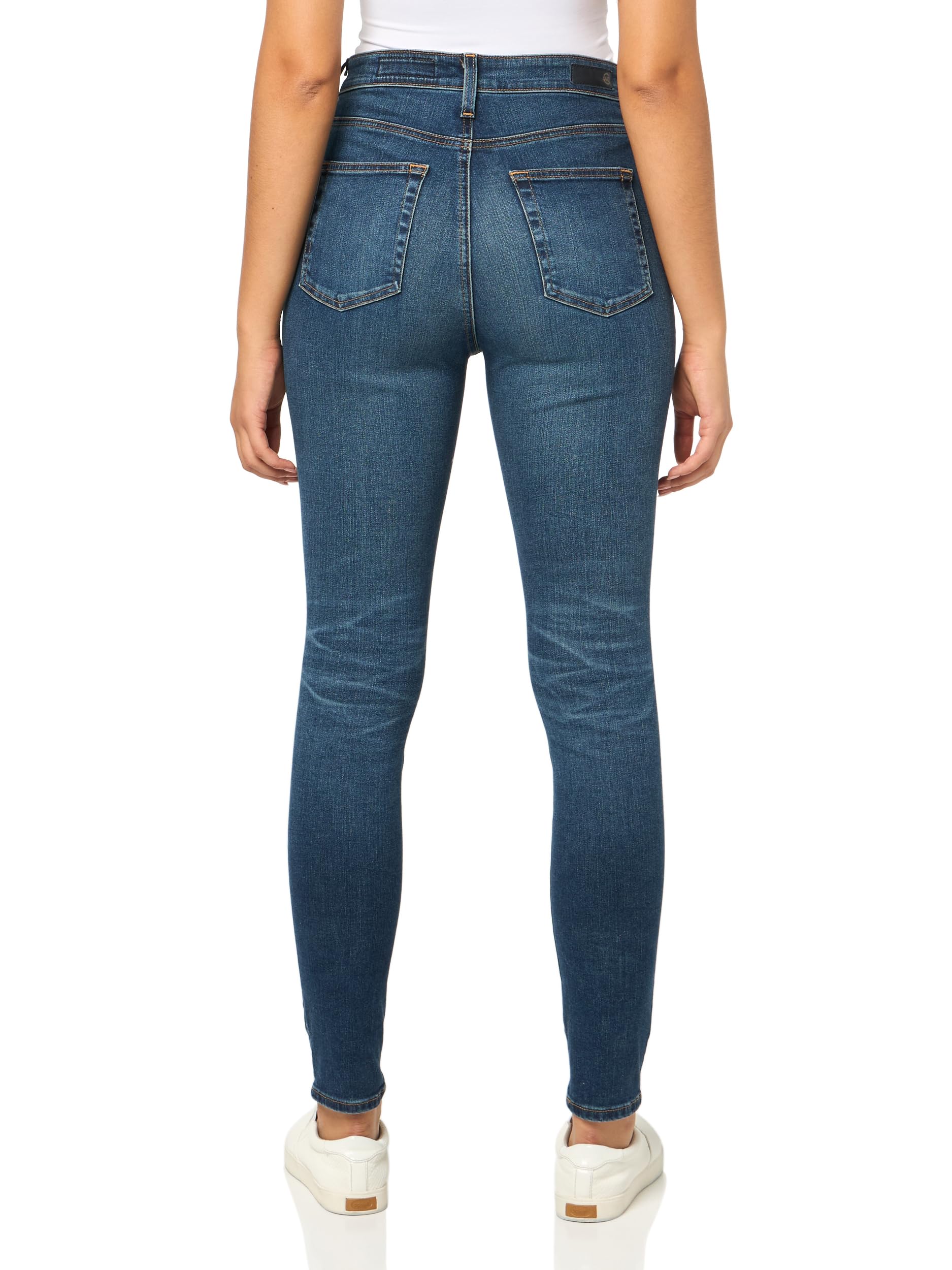 AG Jeans Women's Mila Super Skinny High-Waisted Stretch Denim Jeans - Size 28 (10 Years Defined Fit) | Perfect for Casual Wear, Night Out & Everyday Style
