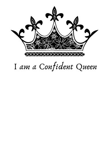 Confident Queen Journal - 160 Page Lined Notebook (8.5 x 11 Inches) for Women, Large Writing Journal, Diary & Planner - Perfect for Self-Reflection, Goal Setting & Daily Inspiration