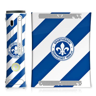 Official Licensed Xbox 360 Skin Sticker - SV Darmstadt 98 Logo Design | Compatible with Microsoft Xbox 360 | Perfect for Gaming Setups & Fan Collections
