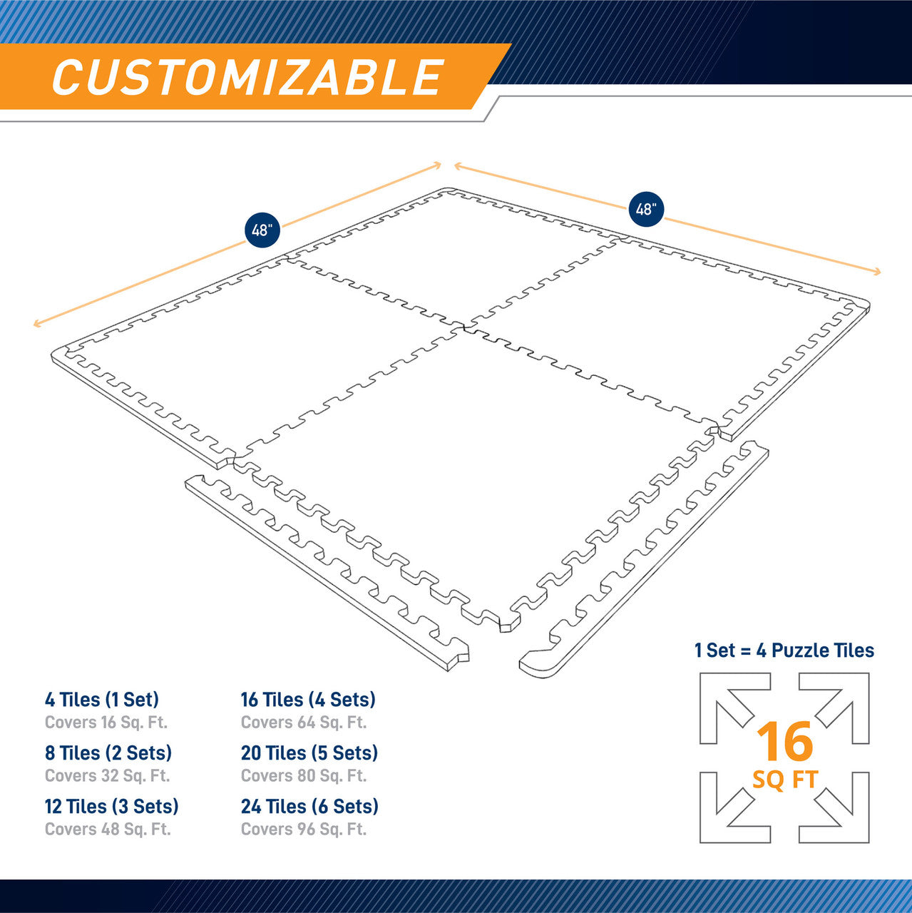 Dual Density Fitness Gym Mat - 40