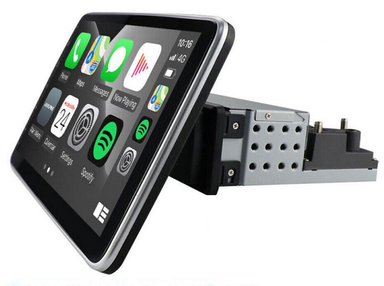 1 Din Android 13 Car Stereo with Wireless CarPlay & Android Auto - 10.1