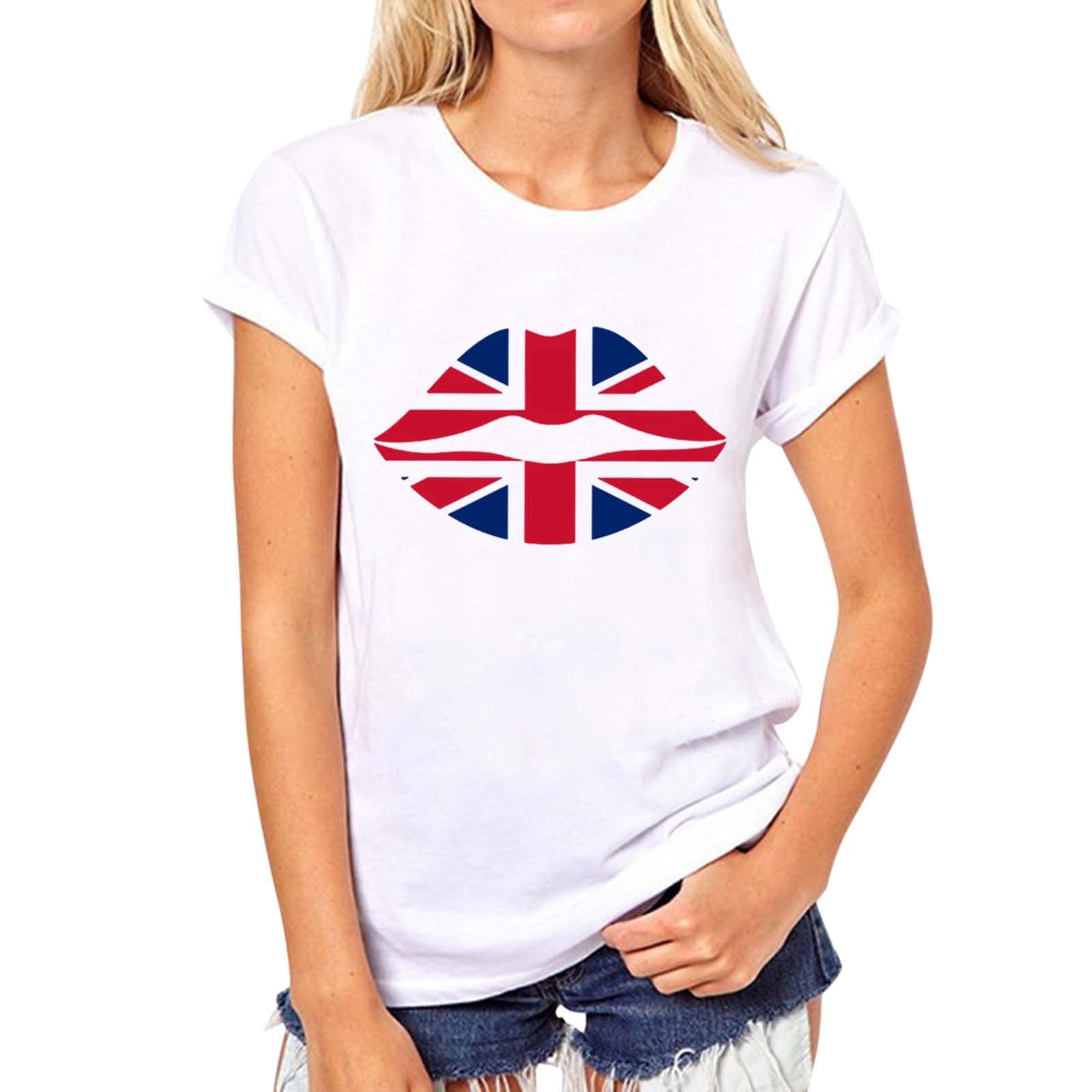 Trendy Women's Floral Graphic T-Shirts - Vintage Crew Neck Short Sleeve Casual Summer Tops for Women | Perfect for Beach Outings, Music Festivals & Everyday Wear