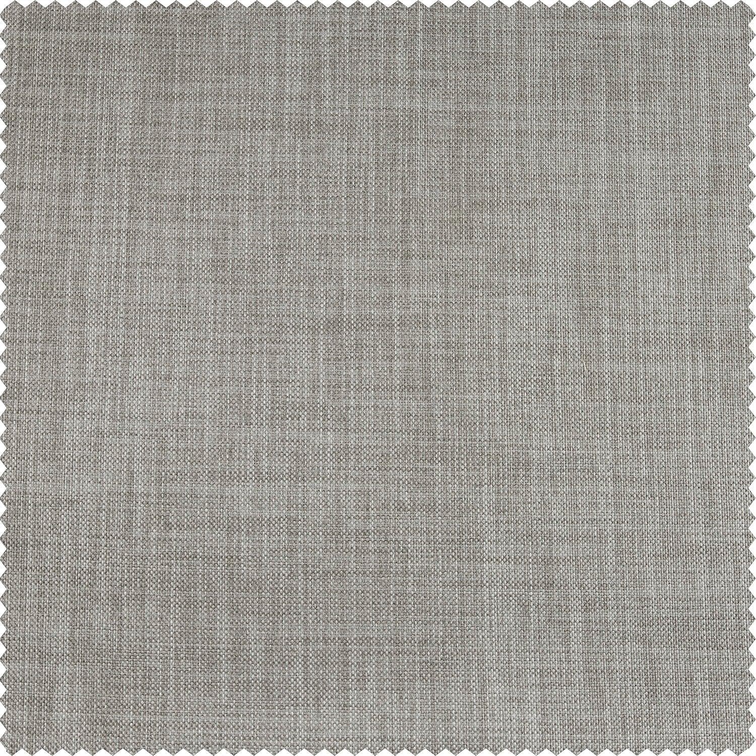 Premium Dark Greige Performance Linen Fabric Swatch - High-Quality Textile Samples for Upholstery, Drapes & Home Decor Projects