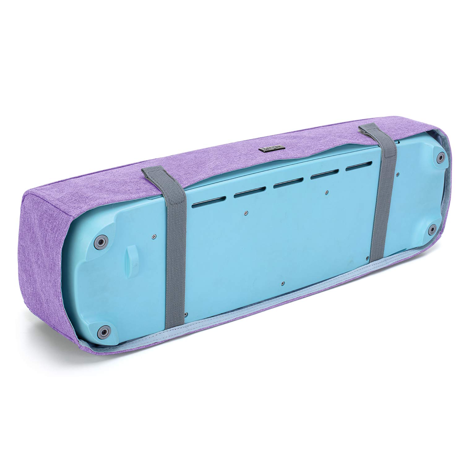 Luxja Dust Cover for Cricut Explore Air & Explore Air 2 - Machine Protector with Back Pockets, Lavender - Perfect for Craft Room Storage & Vinyl Cutting Machine Protection