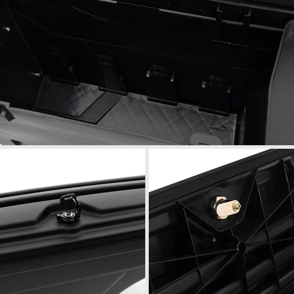 GRAND ORANGE Truck Bed Tool Box for Toyota Tacoma 2005-2020 | Left Side Storage Organizer | Durable Replacement Cargo Box | Perfect for Camping Gear & Work Tools Storage