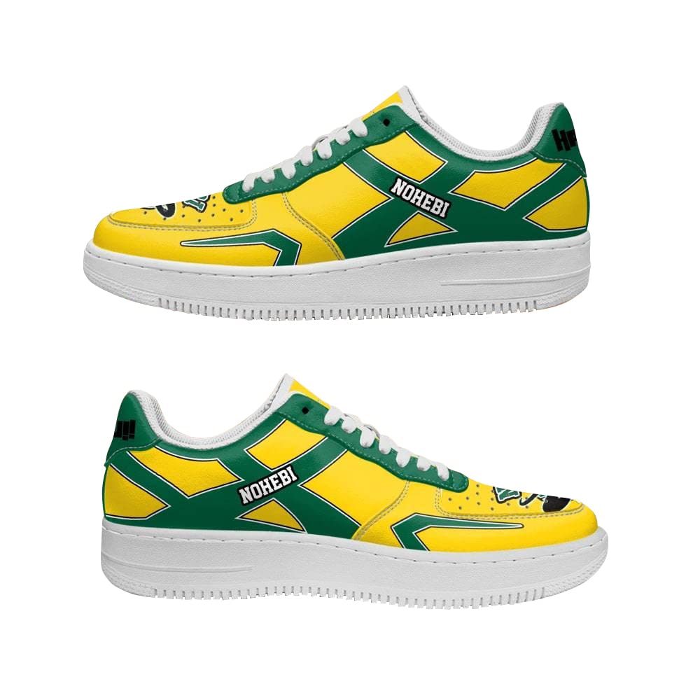 Custom Cool Shiratorizawa Tsubakihara Anime Sneakers - Breathable Low Top Basketball Shoes for Men & Women | Japan Anime Cosplay, Fashion Casual Wear, Outdoor Walking & Non-Slip Sports Shoes