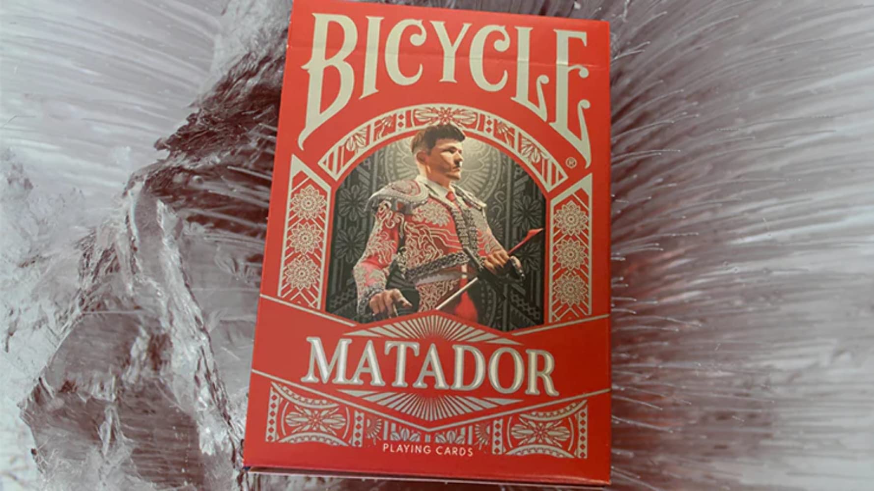 Bicycle Matador Red Playing Cards - Premium Quality Poker Cards for Magic Tricks, Card Games, and Casino Nights