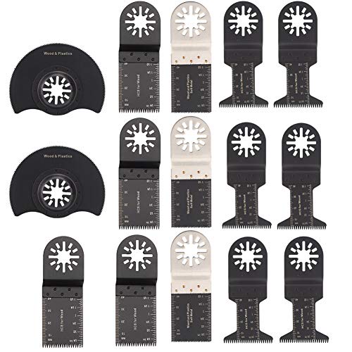 15pcs High Carbon Steel Saw Blades - Durable Wood & PVC Cutting Tools for Carpentry