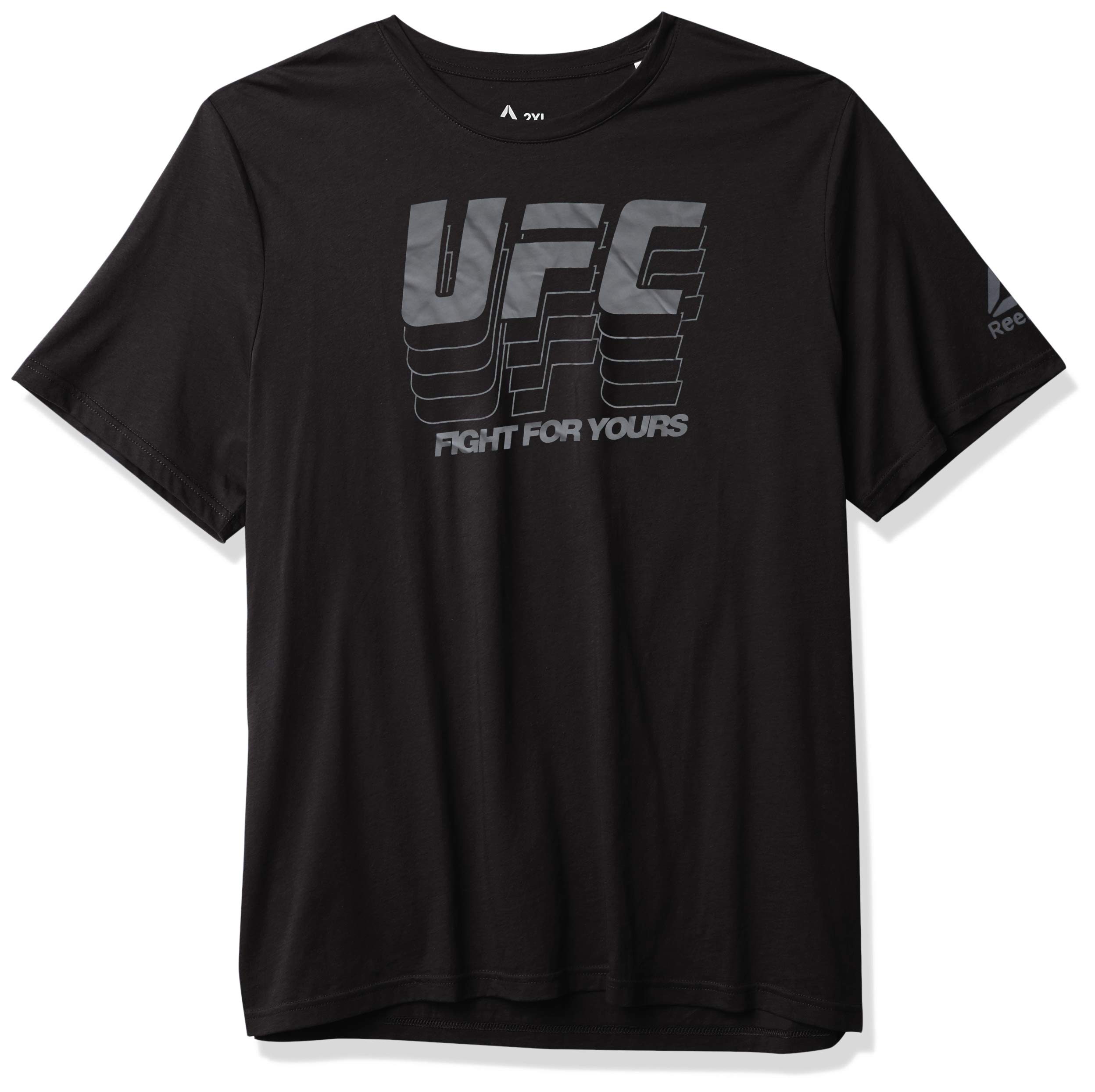 Reebok Women's UFC Fan Gear Logo T-Shirt - Comfortable & Stylish MMA Training & Gym Wear for Women