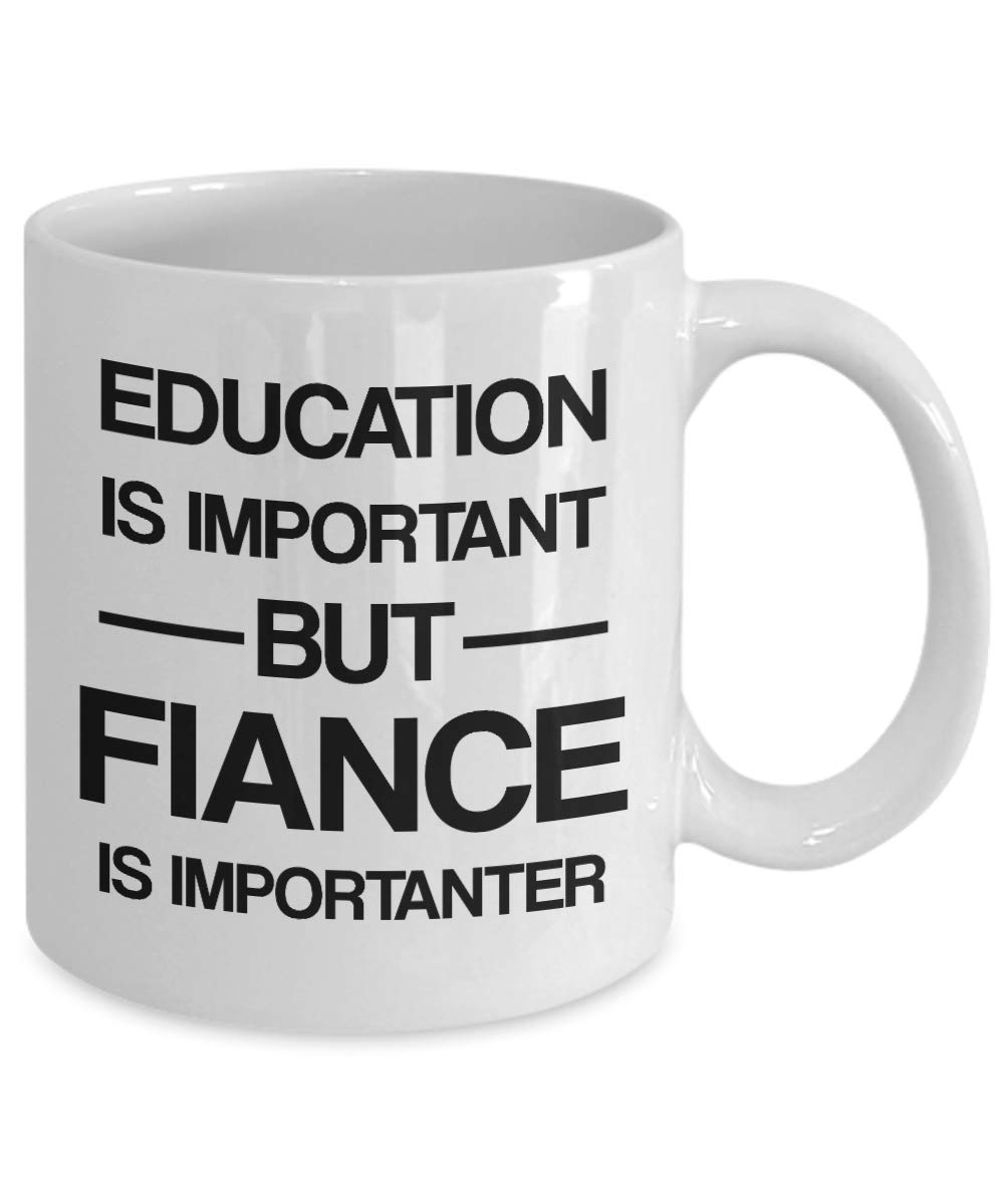 Funny Engagement Coffee Mug - Cute Gift for Fiancee, Soon-to-Be Wife, or Girlfriend - Perfect for Wedding Proposal, Bridal Shower & Anniversary - Humorous Couple Gift Idea for Coffee & Tea Lovers