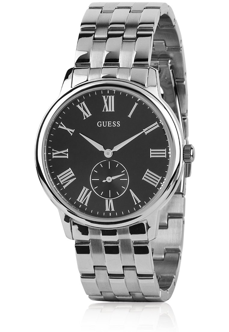 Guess Men's W80046G1 Dress Watch - Stainless Steel Bracelet, Silver-Tone for Business & Formal Occasions