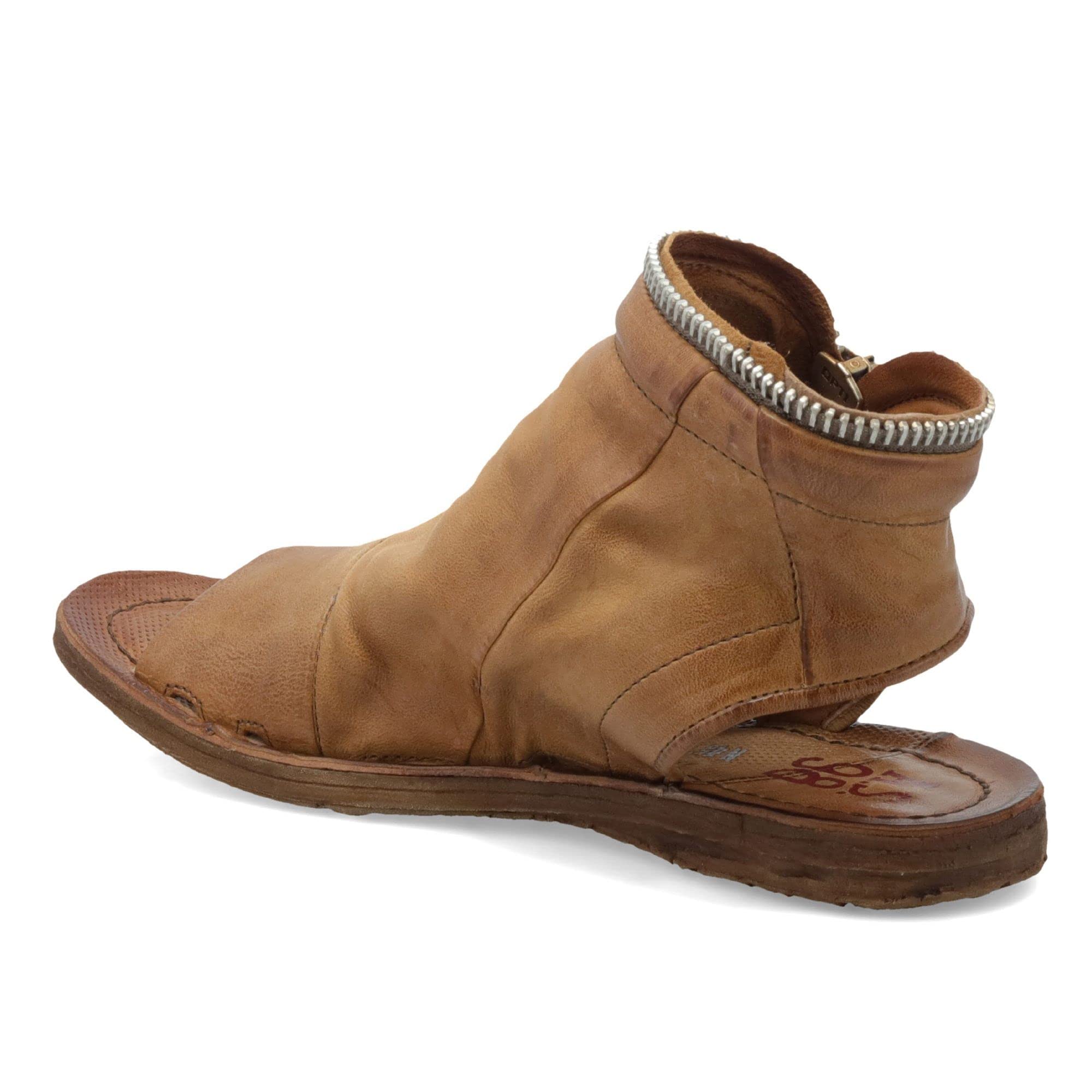 A.S.98 Ritchie Women's Genuine Leather Sandals - Comfortable Summer Casual Shoes for Beach, Vacation & Everyday Wear