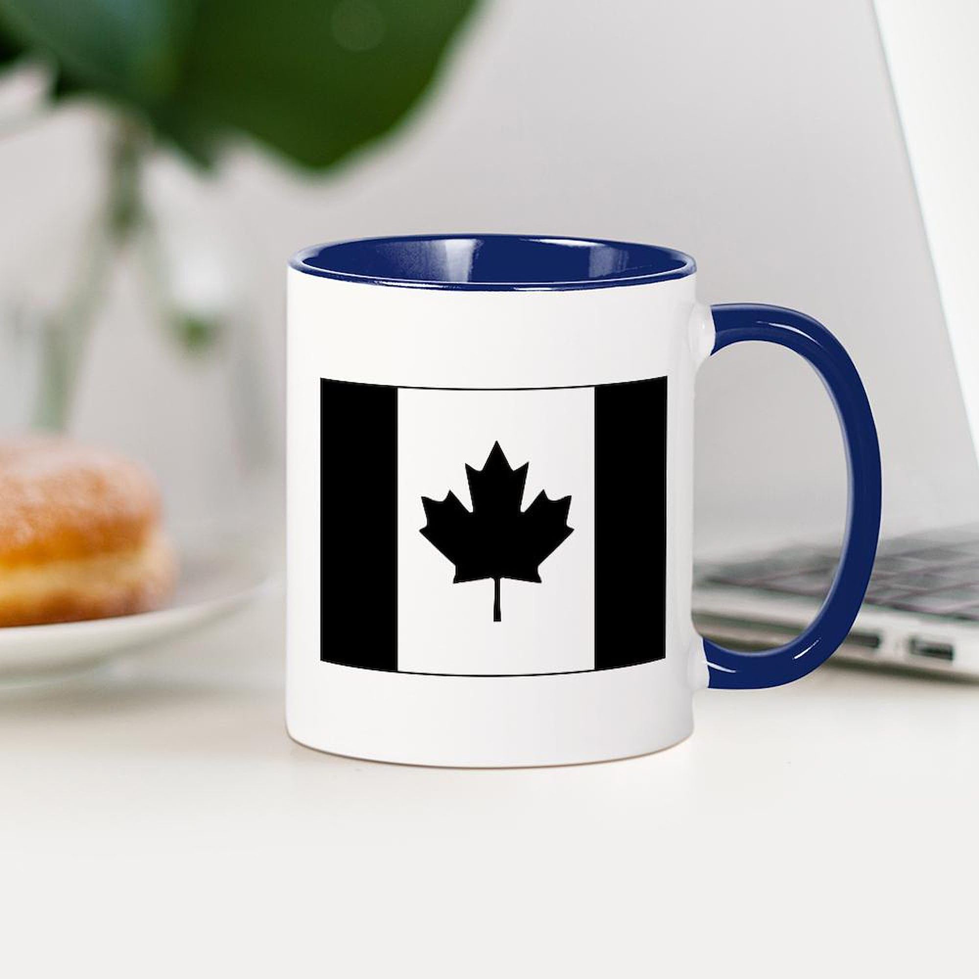 Canadian Flag 11 oz (325 ml) Ceramic Coffee Mug - Patriotic Drinkware for Home, Office & Gifts | Durable Travel Mug for Tea, Hot Chocolate & Coffee Lovers