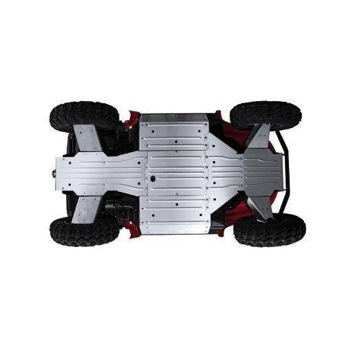 WARN 84631 Heavy Duty ATV Chassis Body Armor Kit - Durable Off-Road Protection for ATV, UTV & Side-by-Side Vehicles - Perfect for Trail Riding, Mudding & Extreme Terrain Adventures