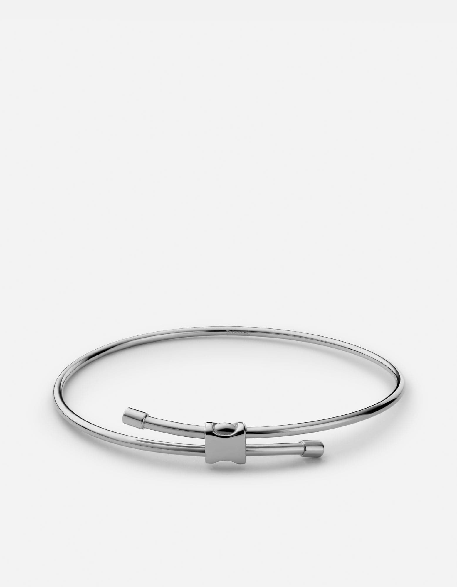 Sterling Silver Orson Cuff Bracelet for Women - Elegant Minimalist Jewelry Gift for Her - Perfect for Everyday Wear, Date Nights & Special Occasions