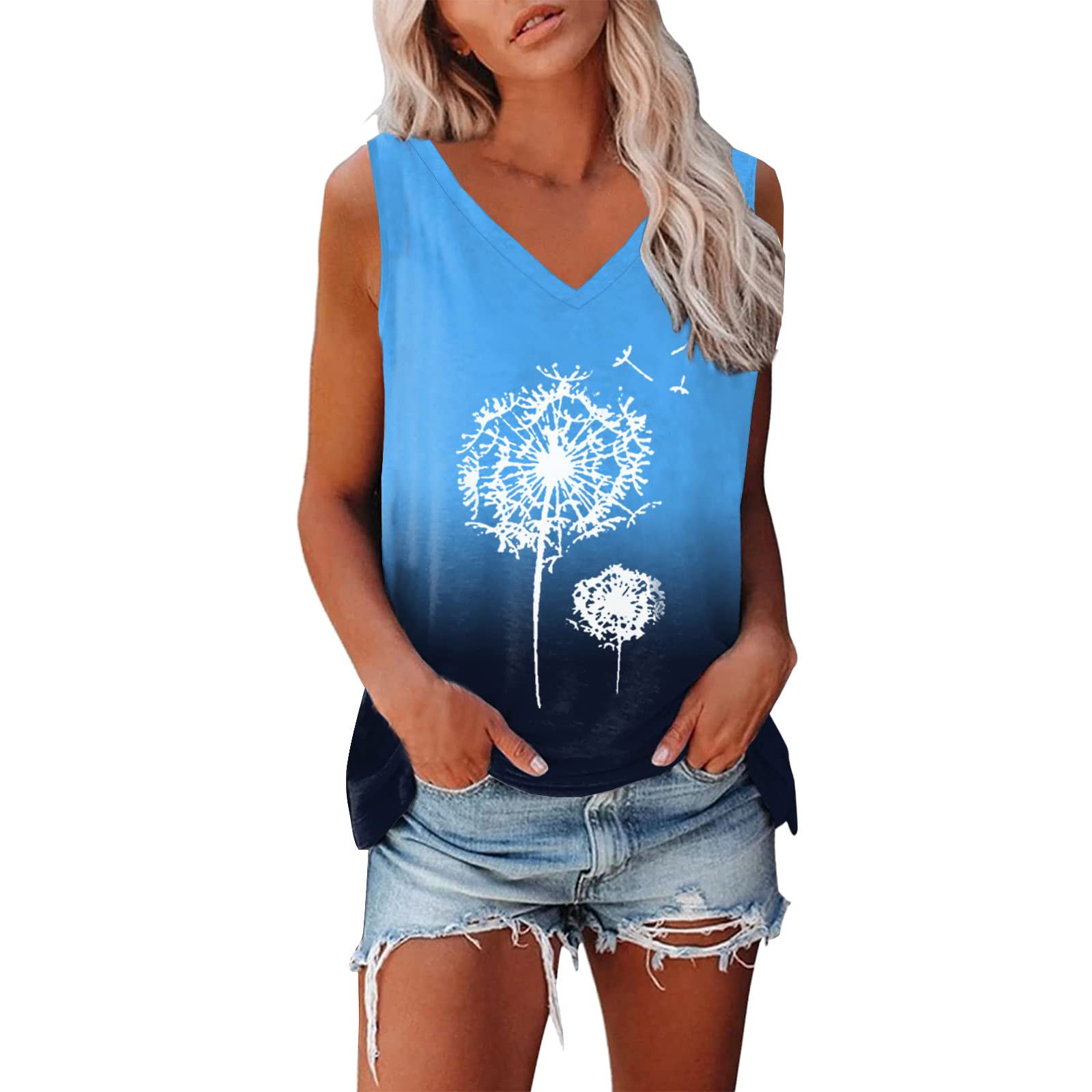 Women's Sleeveless Yoga Tank Tops - Breathable Loose Fit Athletic Shirts for Running, Workout & Gym - Summer Activewear for Women | Perfect for Yoga, Pilates & Outdoor Sports