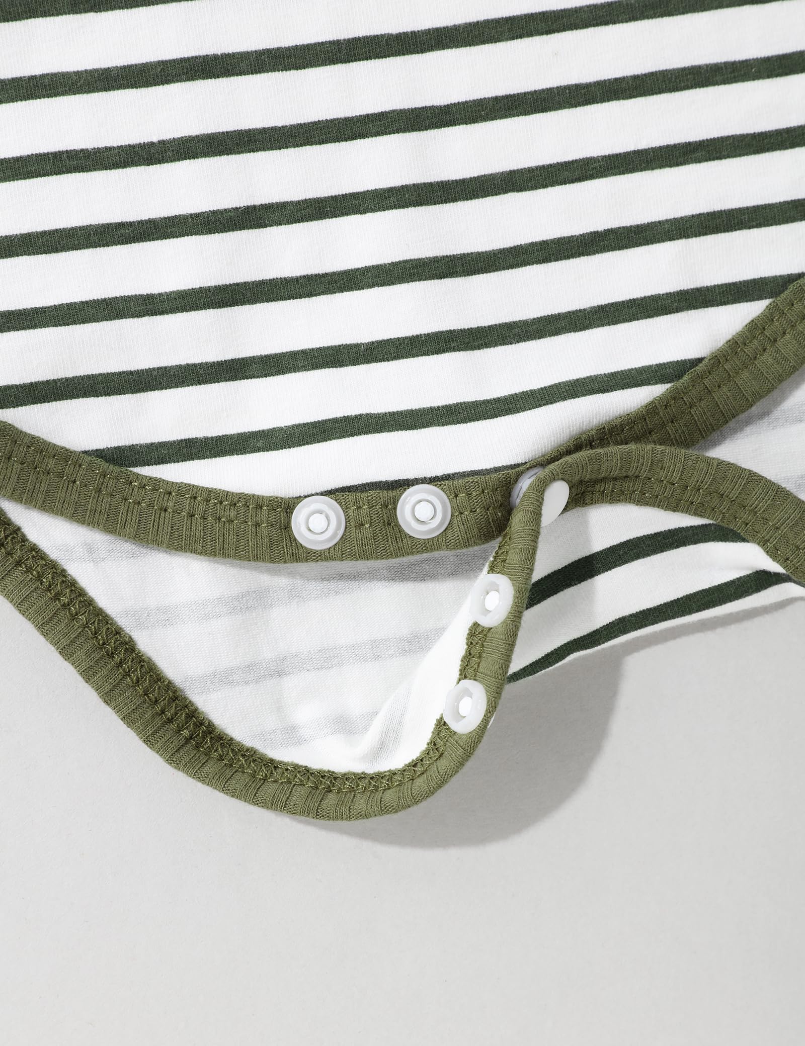 Adorable 0-18 Months Baby Boy Outfits - Striped Romper Top & Overalls Set with Matching Hat | Soft Cotton Infant Clothes for Playtime, Photo Shoots & Special Occasions