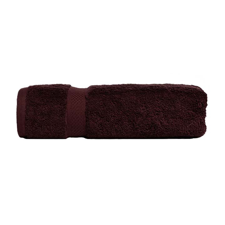 Premium 100% Combed Cotton Bath Towels - Super Soft & Absorbent Chocolate Brown Luxury Towels for Spa, Hotel & Home Use