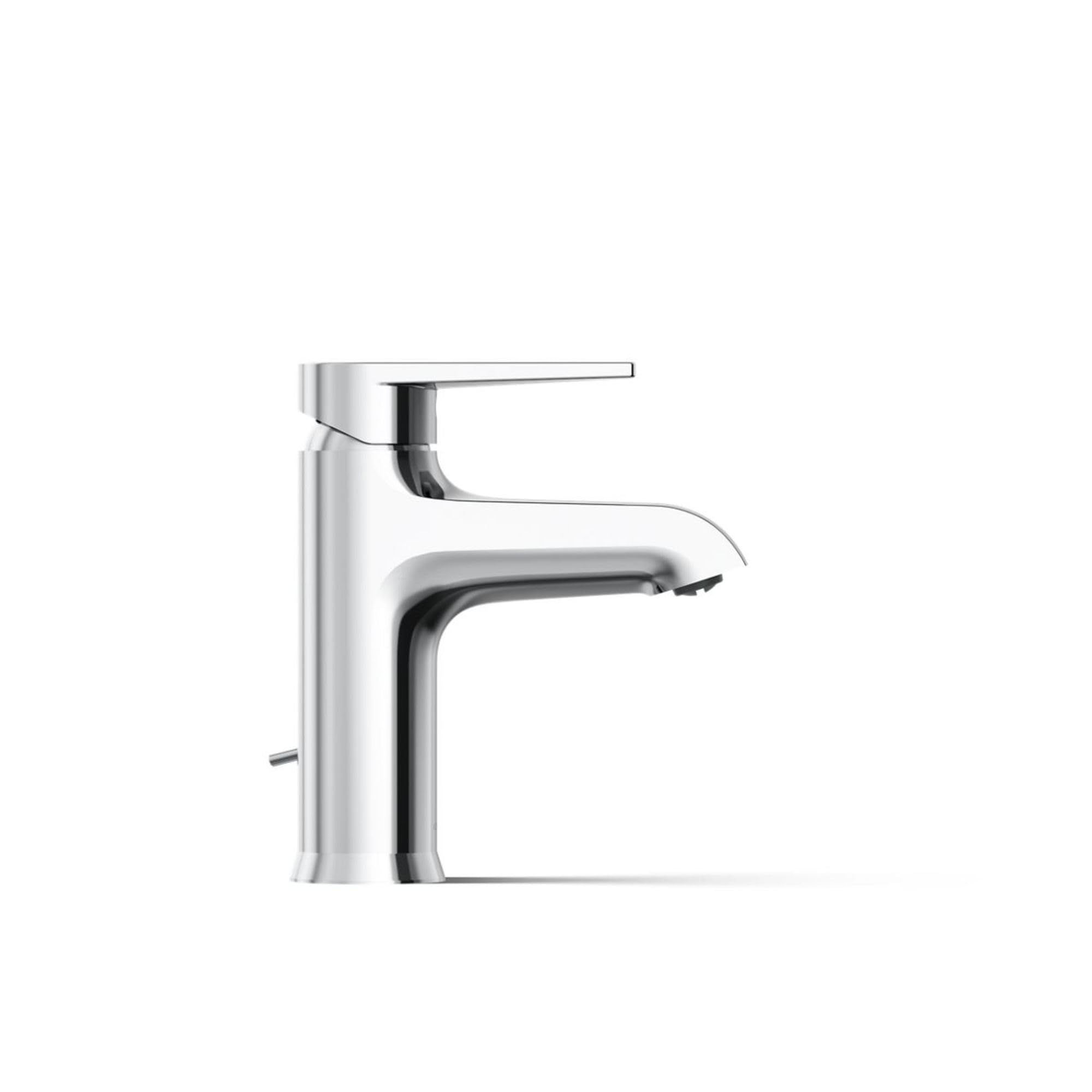 Kohler K-97060-4-CP Hint Bathroom Sink Faucet - Polished Chrome Finish - Modern Waterfall Spout for Bathroom Vanity, Powder Room & Guest Bath