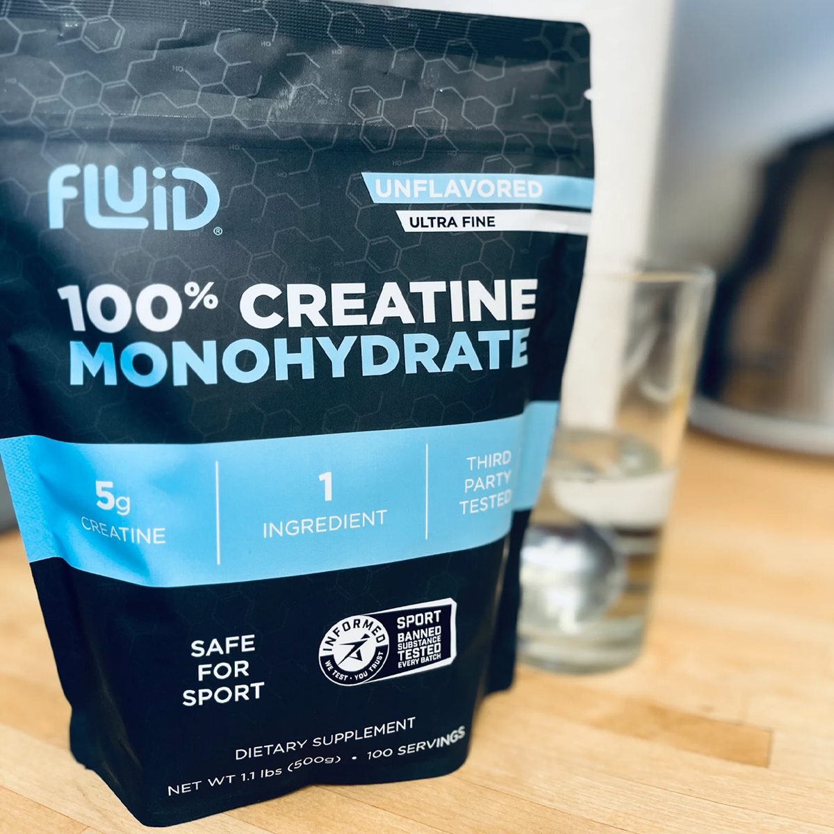 Pure 100% Creatine Monohydrate Powder - 300g (100 Servings) | Unflavored Muscle Building Supplement for Athletes & Bodybuilders | Pre-Workout, Post-Workout Recovery & Strength Training Support