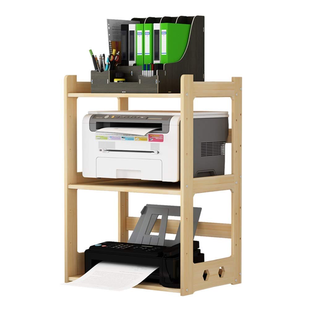 2-Tier Kitchen Rack Microwave Oven Stand - Space Saving Storage Cart for Small Kitchens, Dorm Rooms & Apartments (51x38x69cm) - Perfect for Organizing Spices, Utensils & Small Appliances