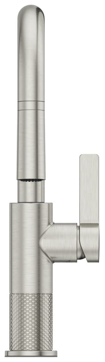 Pfister GT572-MTBG Brushed Gold Kitchen Faucet with Pull-Down Sprayer - Modern Touchless Water-Saving Design for Farmhouse & Commercial Kitchens