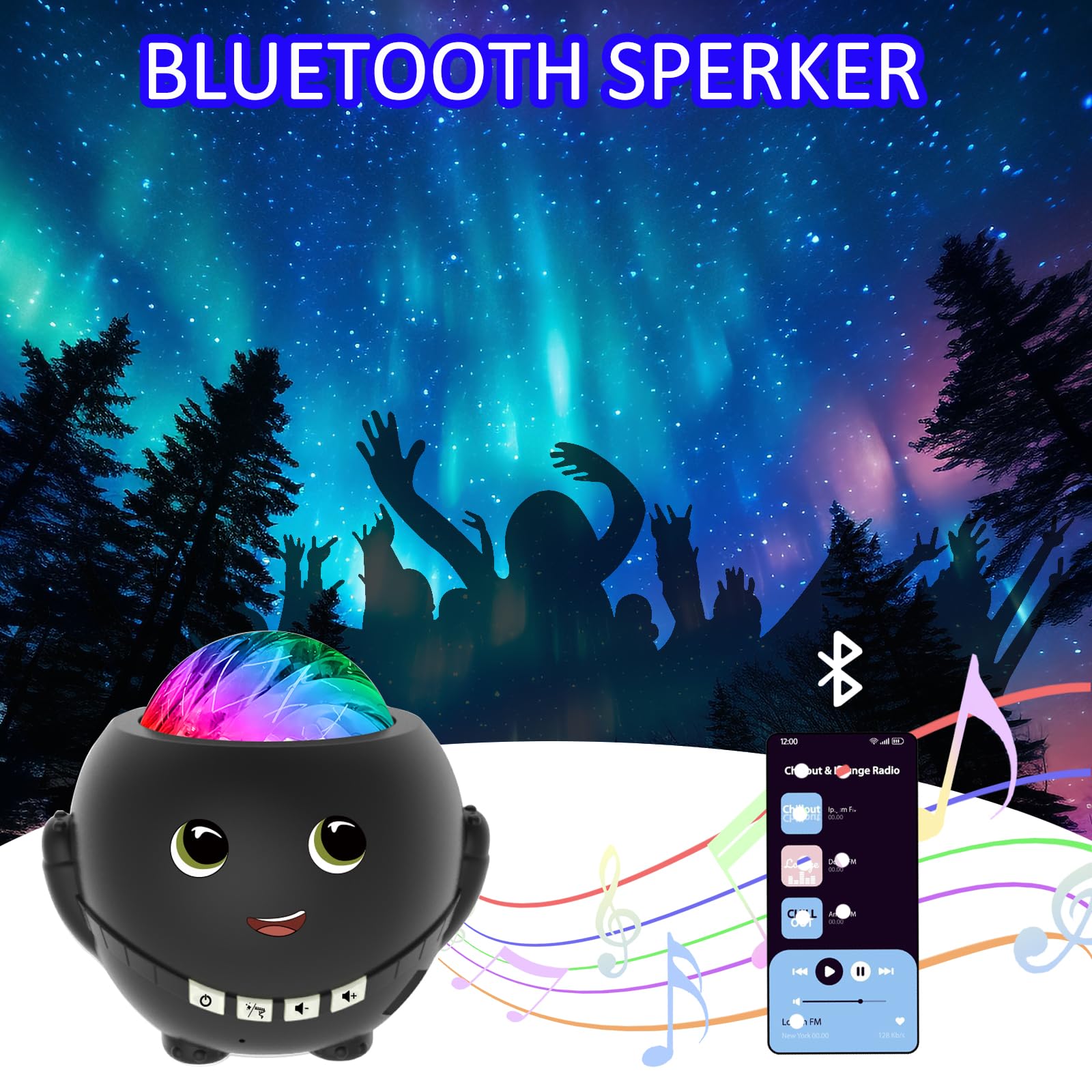 Galaxy Star Projector for Bedroom - Night Sky Projector with Timer & Remote Control, Perfect Christmas/Birthday Gift for Kids, Teens & Adults - Create Dreamy Atmosphere for Nursery, Bedroom Decor & Relaxation