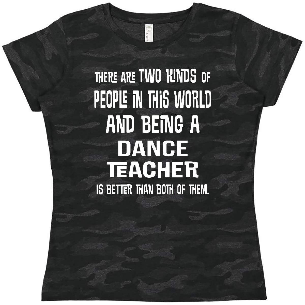 Inktastic Funny Dance Teacher T-Shirt for Women - Perfect Job Appreciation Gift for Dance Instructors & Teachers - Ideal for Dance Classes, Studios & Teacher Appreciation Day