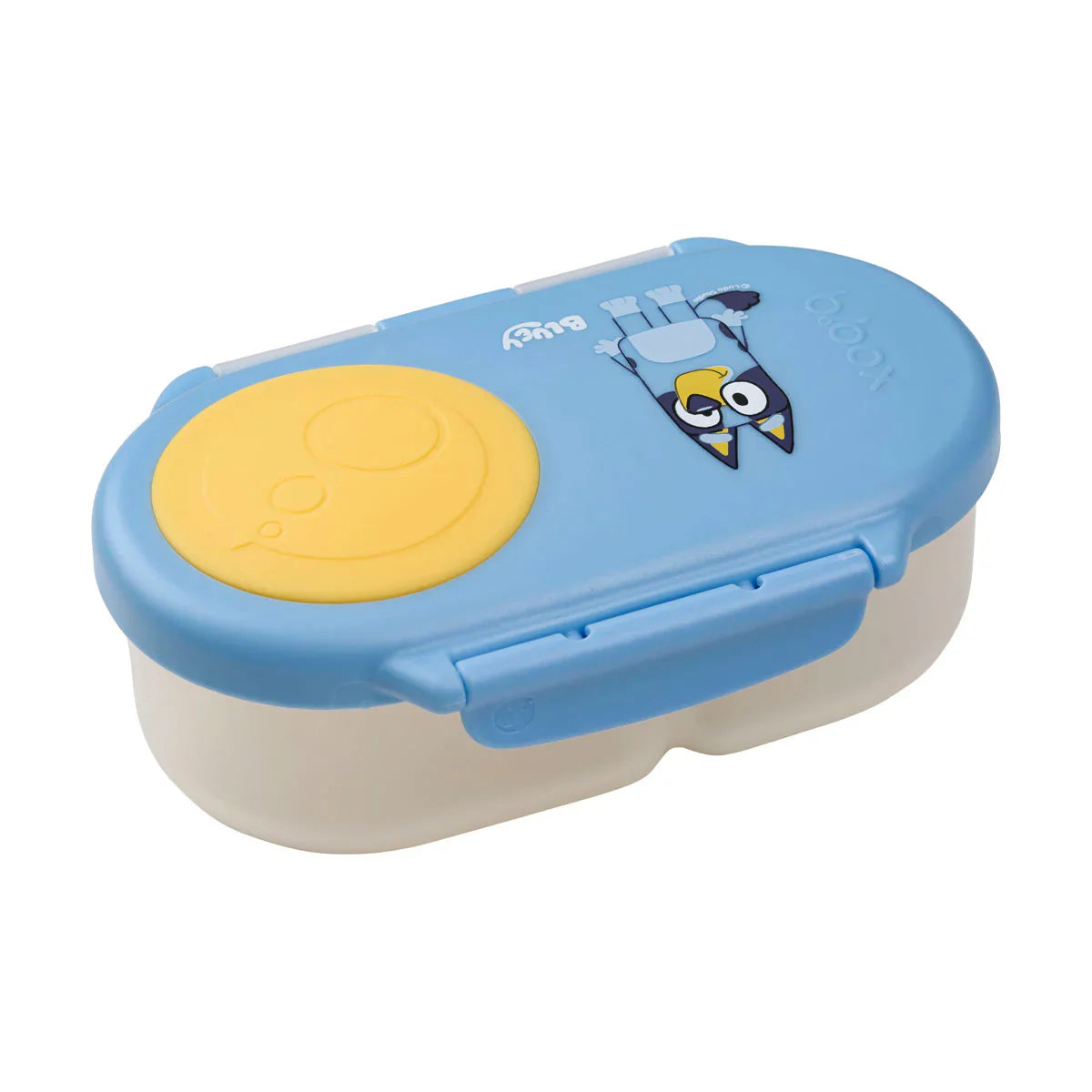 b.box Snack Box - Leak-Proof Kids Snack Container with Lid, BPA-Free & Portable for On-the-Go (Bluey) - Perfect for School Lunches, Travel & Outdoor Activities